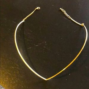 Gold plated necklace